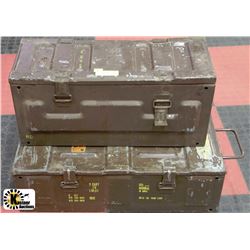 SET OF AMMUNITION BOXES