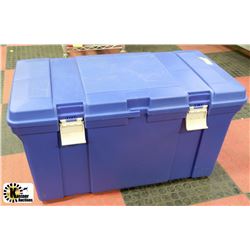 BLUE LOCKABLE INDOOR/OUTDOOR HEAVY
