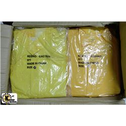 FULL CASE OF 18 NEW  XXL RAINSUITS