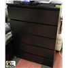 Image 1 : 6-DRAWER DRESSER BLACK 31"X19"X48"H