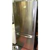 Image 1 : GE STAINLESS STEEL SINGLE DOOR FRIDGE 20 CUBE