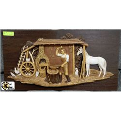 ESTATE 3-D WALL PLAQUE