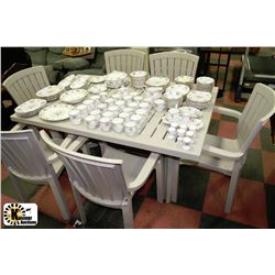 MARTHA'S VINEYARD DINING/PATIO TABLE W/