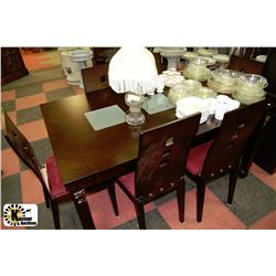 DINING TABLE WITH 6 CHAIRS