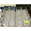 Image 1 : SET OF 16 ESTATE CRYSTAL GLASSES