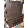Image 1 : ESTATE BROWN WOOD ENTERTAINMENT UNIT