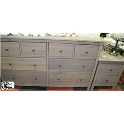 ESTATE 8-DRAWER DRESSER WITH ROLLER
