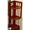 Image 1 : WOOD CORNER SHELF