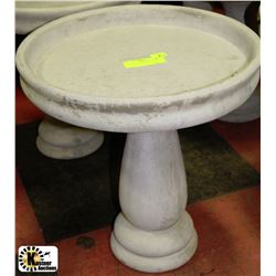 CONCRETE BIRDBATHS 15"X15"