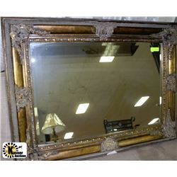 LARGE ORNATE FRAMED MIRROR