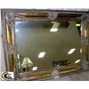 Image 1 : LARGE ORNATE FRAMED MIRROR