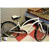 Image 1 : WHITE & BLACK ROSS CRUISER W/REMOVABLE