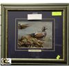 Image 1 : ROBERT BATEMAN HARLEQUIN DUCK - BULL KELP FRAMED