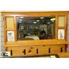 Image 1 : COAT RACK WITH MIRROR & PICTURE FRAMES