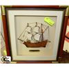 Image 1 : MAYFLOWER SHIP FRAMED PICTURE