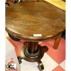 VINTAGE OAK CONVERSATION TABLE