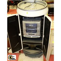 MOLSON CANADIAN BEER CAN STEREO WITH SPEAKERS