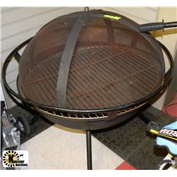 FIRE PIT ON WHEELS