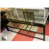 Image 1 : METAL AND GLASS TV STAND