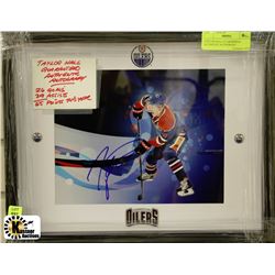 TAYLOR HALL GUARANTEED AUTHENTIC AUTOGRAPH