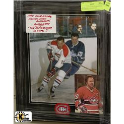 YVAN COURNOYER GUARANTEED AUTHENTIC AUTOGRAPH