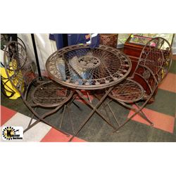METAL PATIO SET