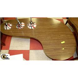 KIDNEY SHAPED COFFEE TABLE