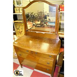 DRESSER WITH MIRROR