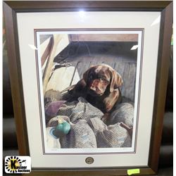 ROOKIE-CHOCOLATE LAB BY JOHN ALDRICH 2392/25000