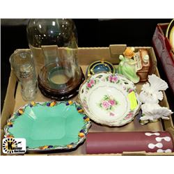 TRAY OF ASST ESTATE ORNAMENTS