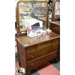 2-PIECE HIGHBOY & LOWBOY DRESSERS WITH MIRROR