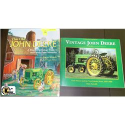 2 JOHN DEERE BOOKS