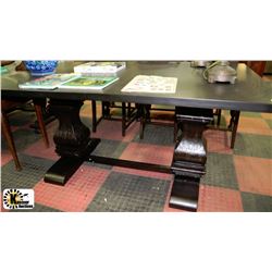 SHOWHOME DOUBLE PEDESTAL TABLE