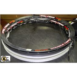 PAIR OF DBL TRACK DBL WALL 26" RIMS
