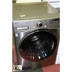 LG GREY FRONT LOAD WASHER