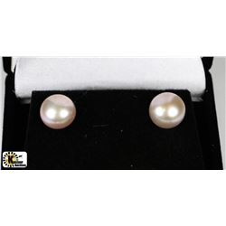 LAVENDER PEARL .925 SILVER EARRINGS