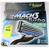 Image 1 : PK OF 8 MACH 3 TURBO CARTRIDGES