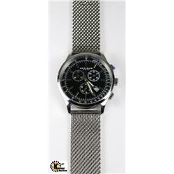 AKRIBOS MENS ST STEEL WATCH