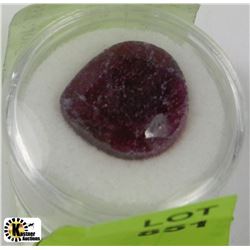 NATURAL RUBY GEMSTONE - 21.5CT