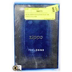 NEW ZIPPO FEELZONE 75 ML EAU DE TOILETTE FOR HIM