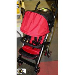 NEW URBINI STROLLER RED AND BLACK