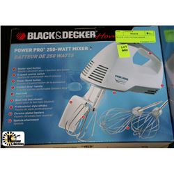 BLACK AND DECKER MIXER