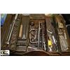 Image 1 : VINTAGE TOOL BOX WITH CONTENTS