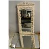 Image 1 : LOT OF 2 MIRRORS INCL. 1 FOLDING & 1 WITH CARVED