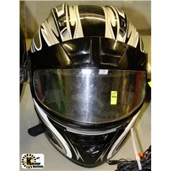 FUEL MOTORCYCLE HELMET SIZE SMALL W/VISOR