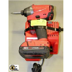 MILWAUKEE FUEL 18V COMPACT DRILL WITH BATTERY/