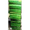 Image 1 : LARGE GREEN BAMBOO PRINT ON CANVAS 47"X16"