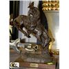 Image 1 : BRONZE HORSE RIDER STATUE OUTLAW BY FREDDY
