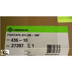 GREENLEE 100FT NYLON FISH TAPE