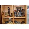 Image 1 : A selection of carved and handmade masks including treenware, clay and beaded representing all diffe